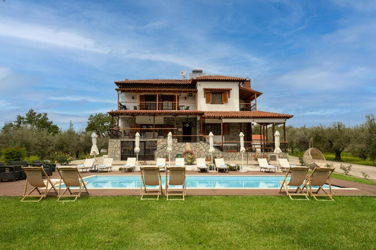 Kalisun Pool House By Georgalas Nea Kallikrateia Екстер'єр фото
