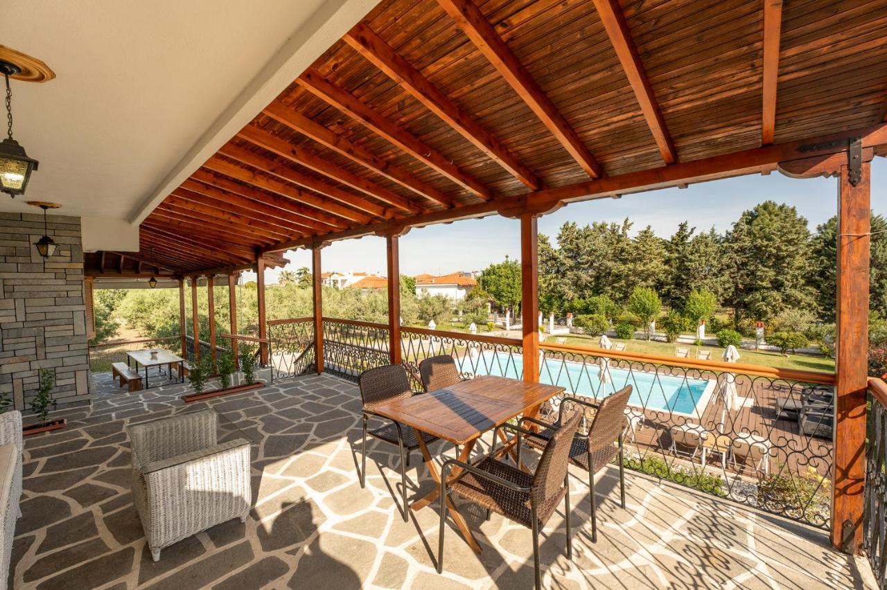 Kalisun Pool House By Georgalas Nea Kallikrateia Екстер'єр фото