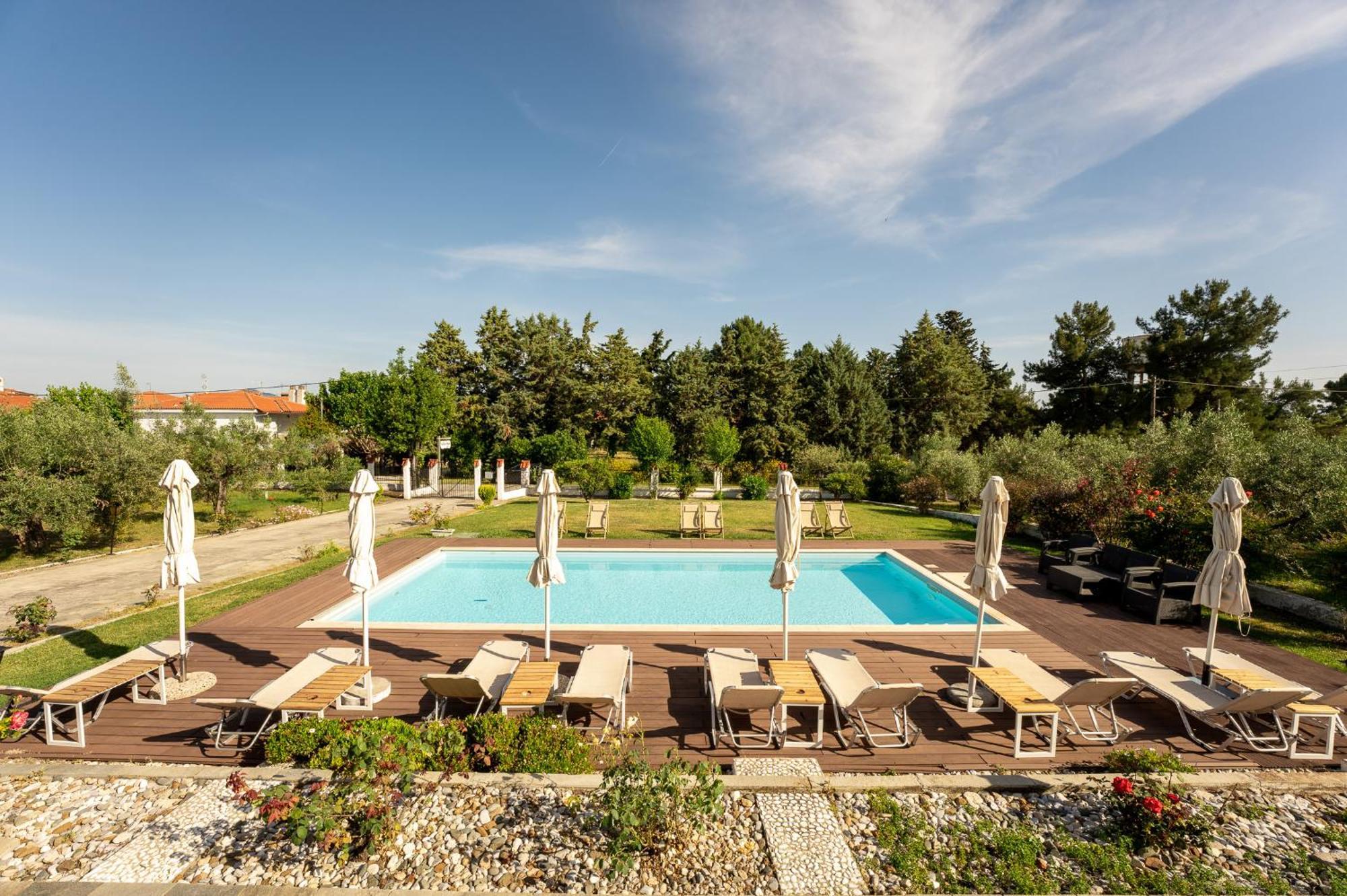 Kalisun Pool House By Georgalas Nea Kallikrateia Екстер'єр фото